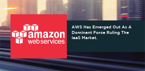 AWS Has Emerged Out As A Dominant Force Ruling The IaaS Market.